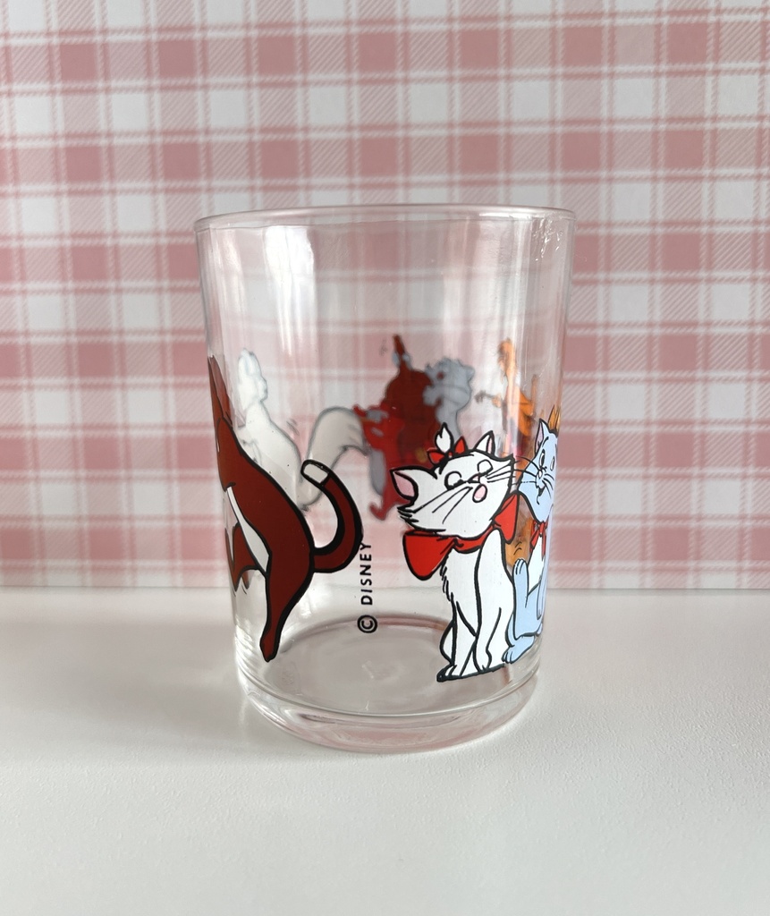 Petit verre à eau Les Aristochats - Disney