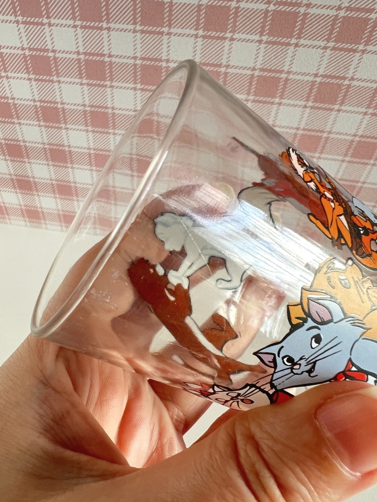 Petit verre à eau Les Aristochats - Disney