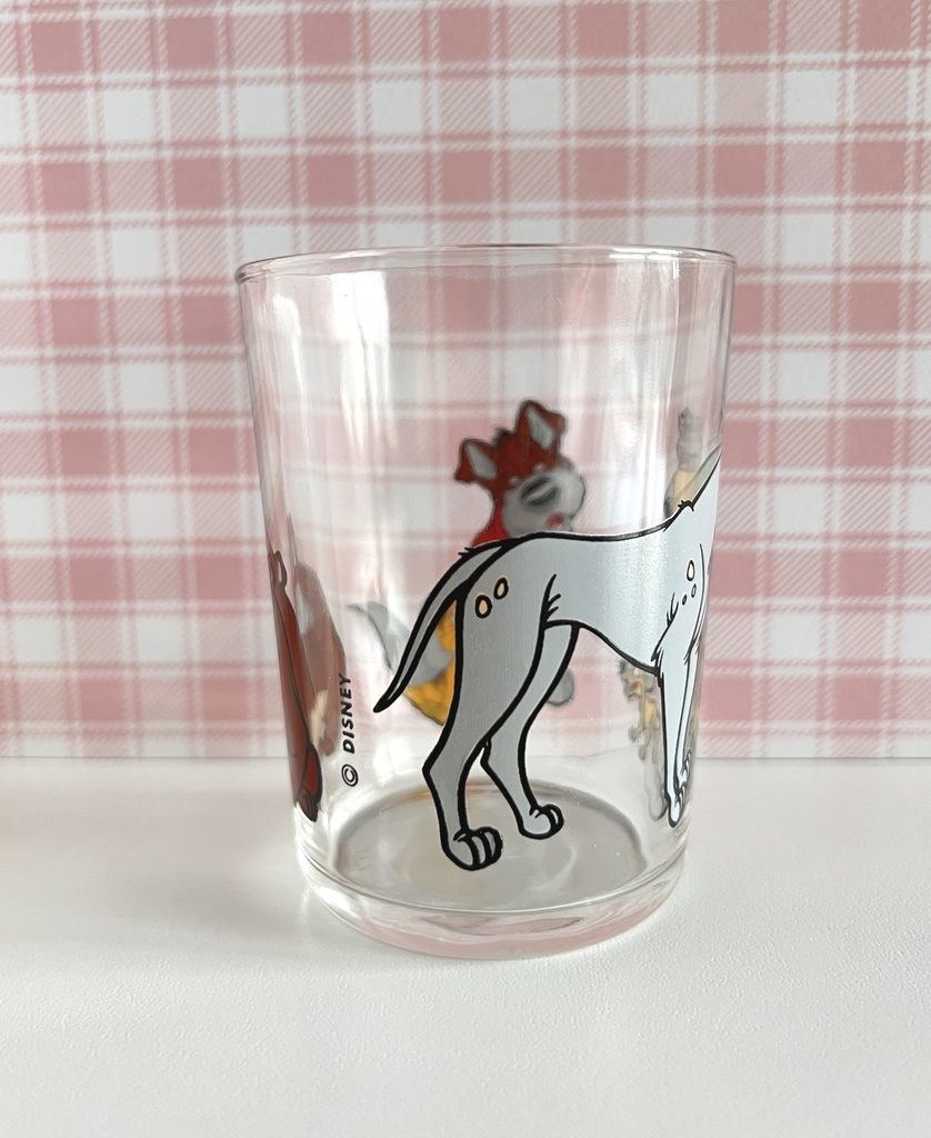 Petit verre à eau Oliver et compagnie - Disney