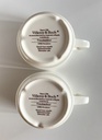 Lot de 2 tasses et sous-tasses Villeroy & Boch Troubadour