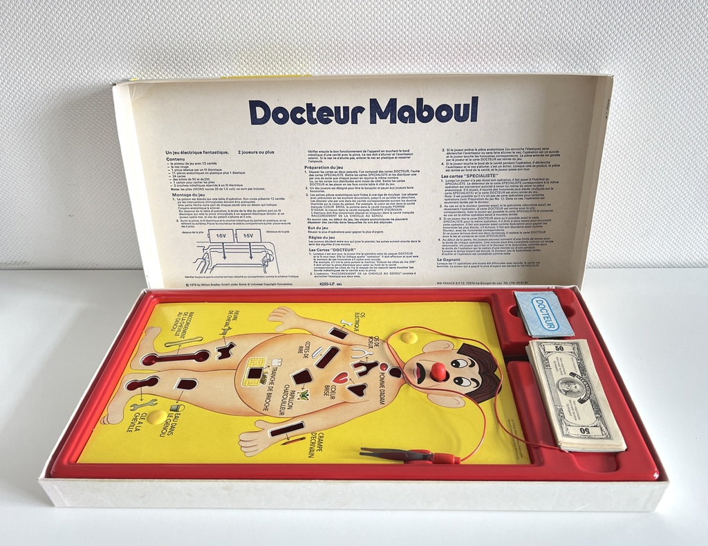 Jeu Docteur Maboul - MB 1978