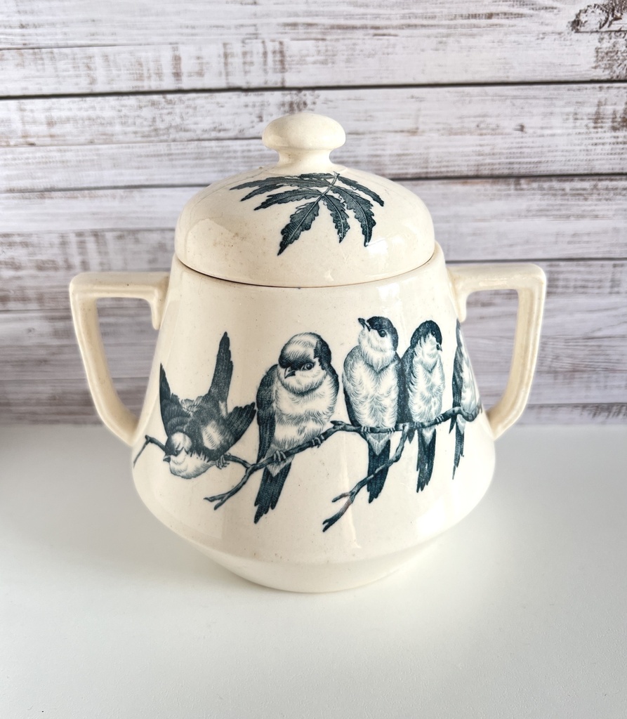 Sucrier Petrus Regout Plata 2