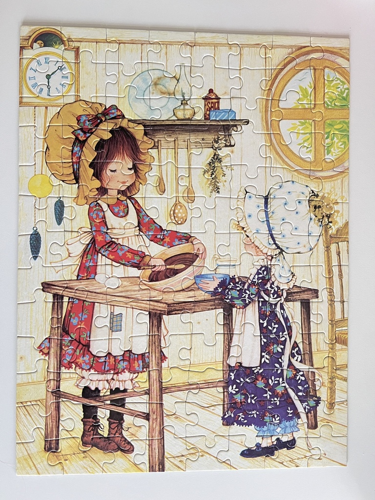 Puzzle Miss Petticoat - Nathan 1979
