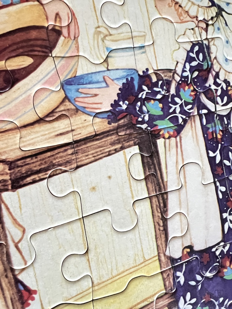 Puzzle Miss Petticoat - Nathan 1979