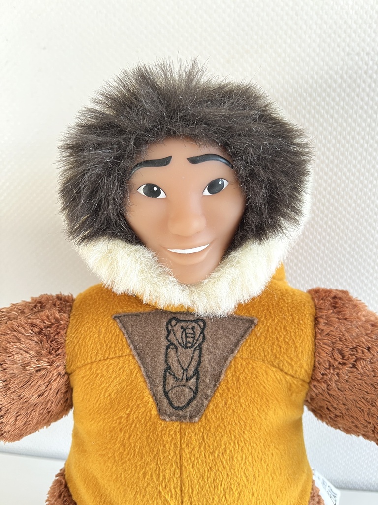 Peluche transformable Kenai - Frère des Ours Disney