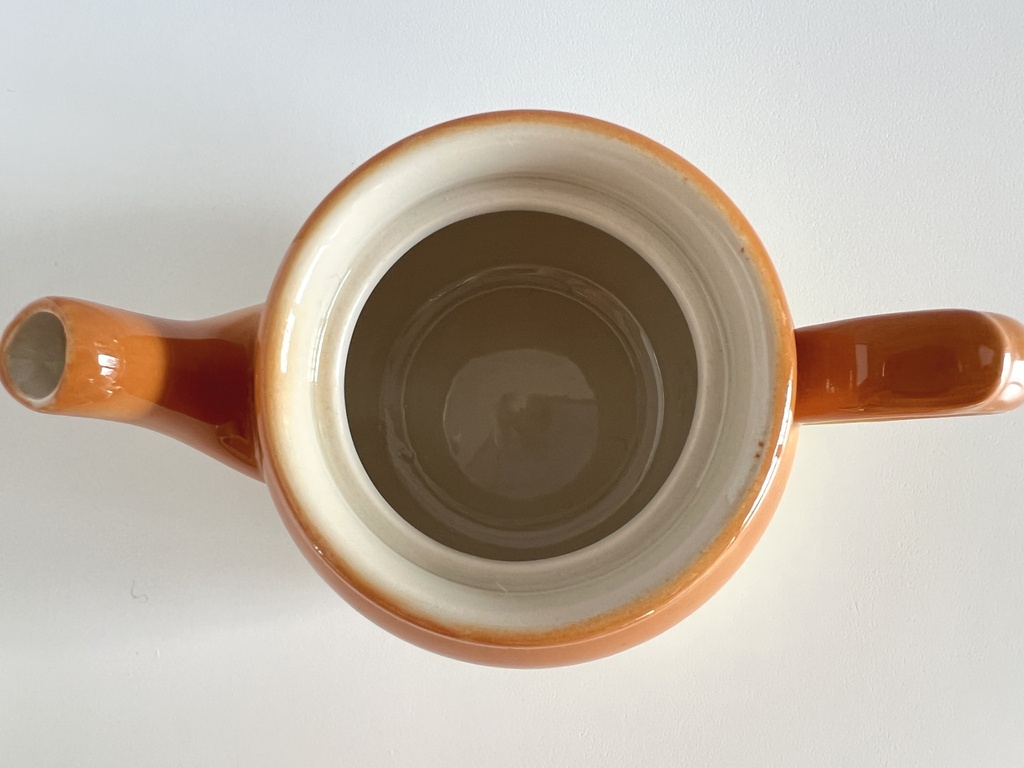 Petite théière dégradé de couleurs (orange-jaune) Petrus Regout