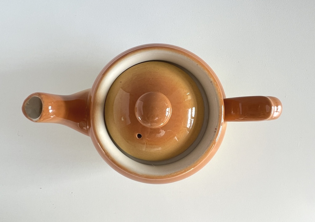 Petite théière dégradé de couleurs (orange-jaune) Petrus Regout