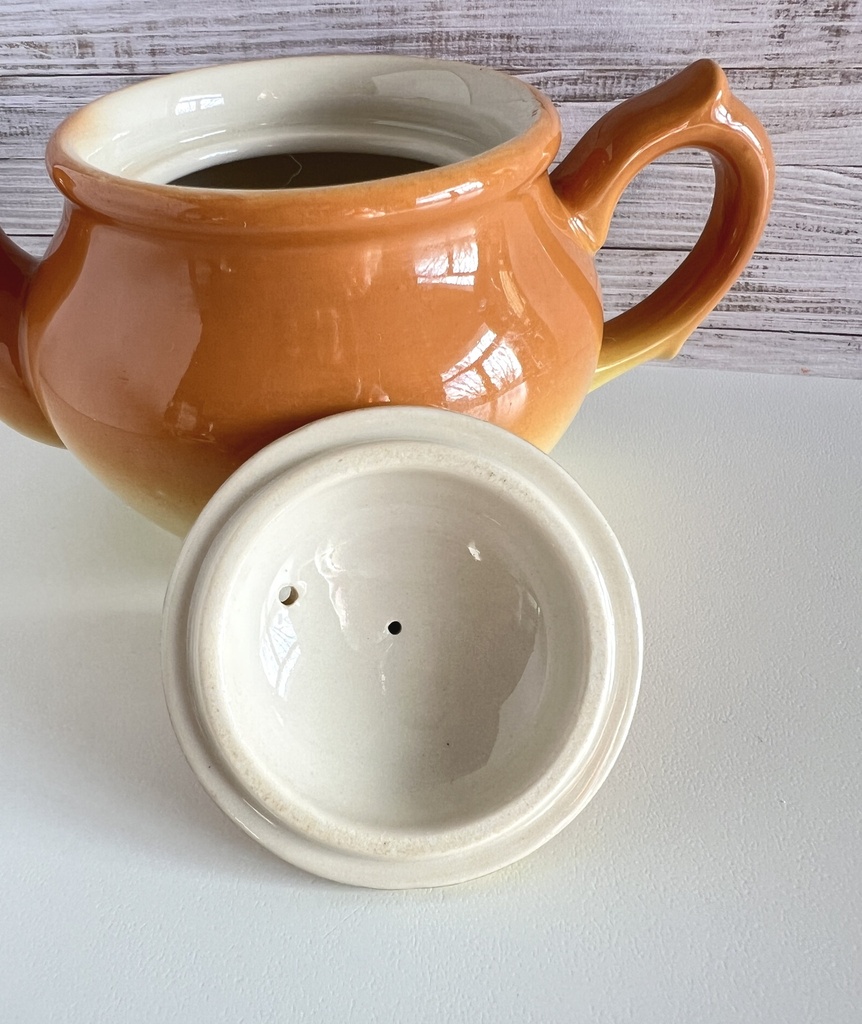 Petite théière dégradé de couleurs (orange-jaune) Petrus Regout