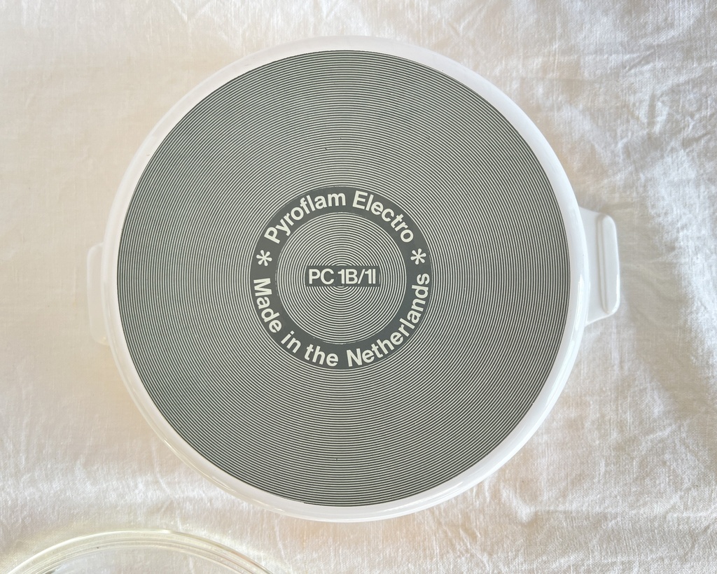 Plat pour four avec couvercle Pyroflam Space Age Orange