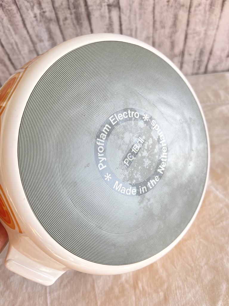 Plat pour four avec couvercle Pyroflam Space Age Orange