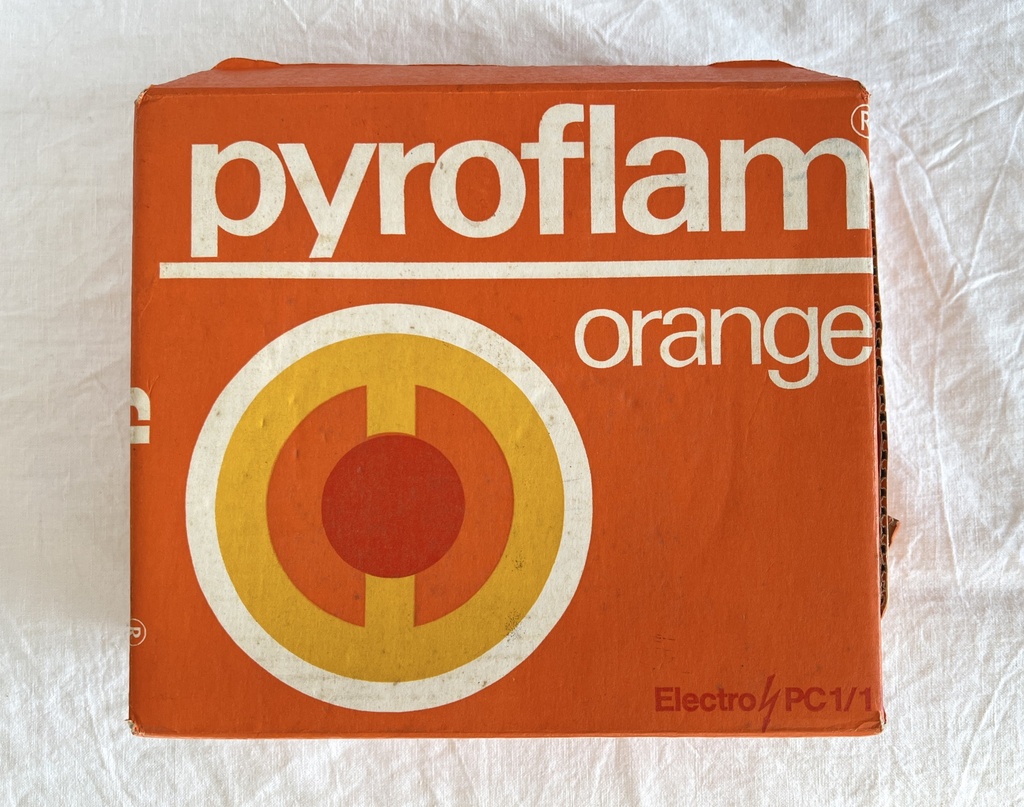 Plat pour four avec couvercle Pyroflam Space Age Orange