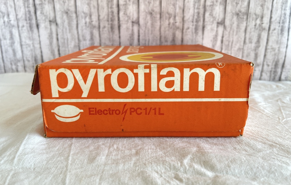 Plat pour four avec couvercle Pyroflam Space Age Orange