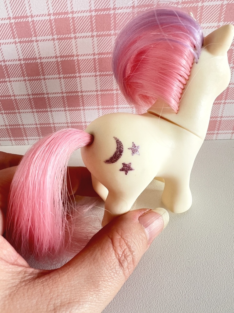 Figurine Mon Petit Poney Baby Moondancer (Bébé Clair de Lune) G1