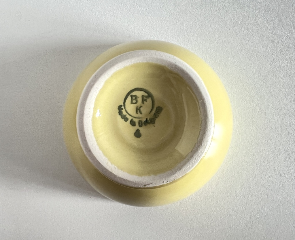 Petit bol Boch jaune