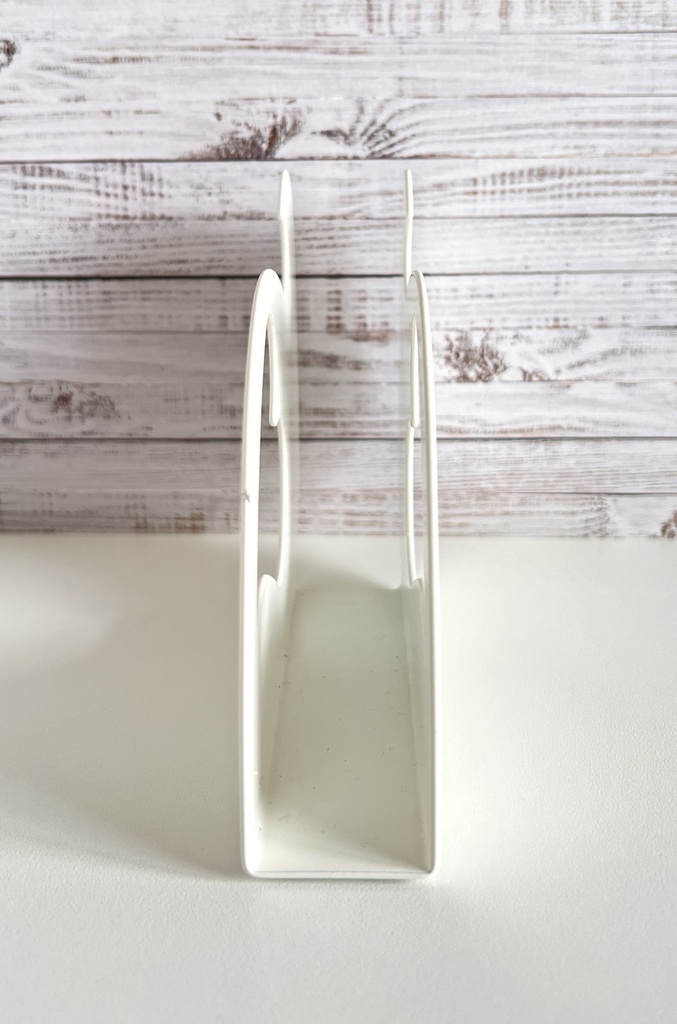 Porte-serviettes blanc en forme d'oiseau avec cœur Ikea Poppig