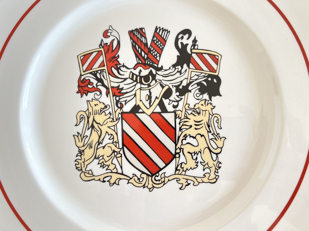 Assiette Villeroy & Boch Commune d'Aubange