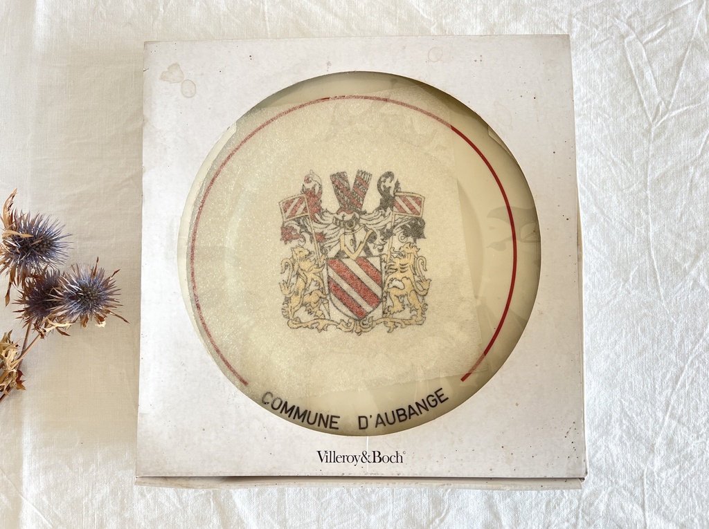 Assiette Villeroy & Boch Commune d'Aubange