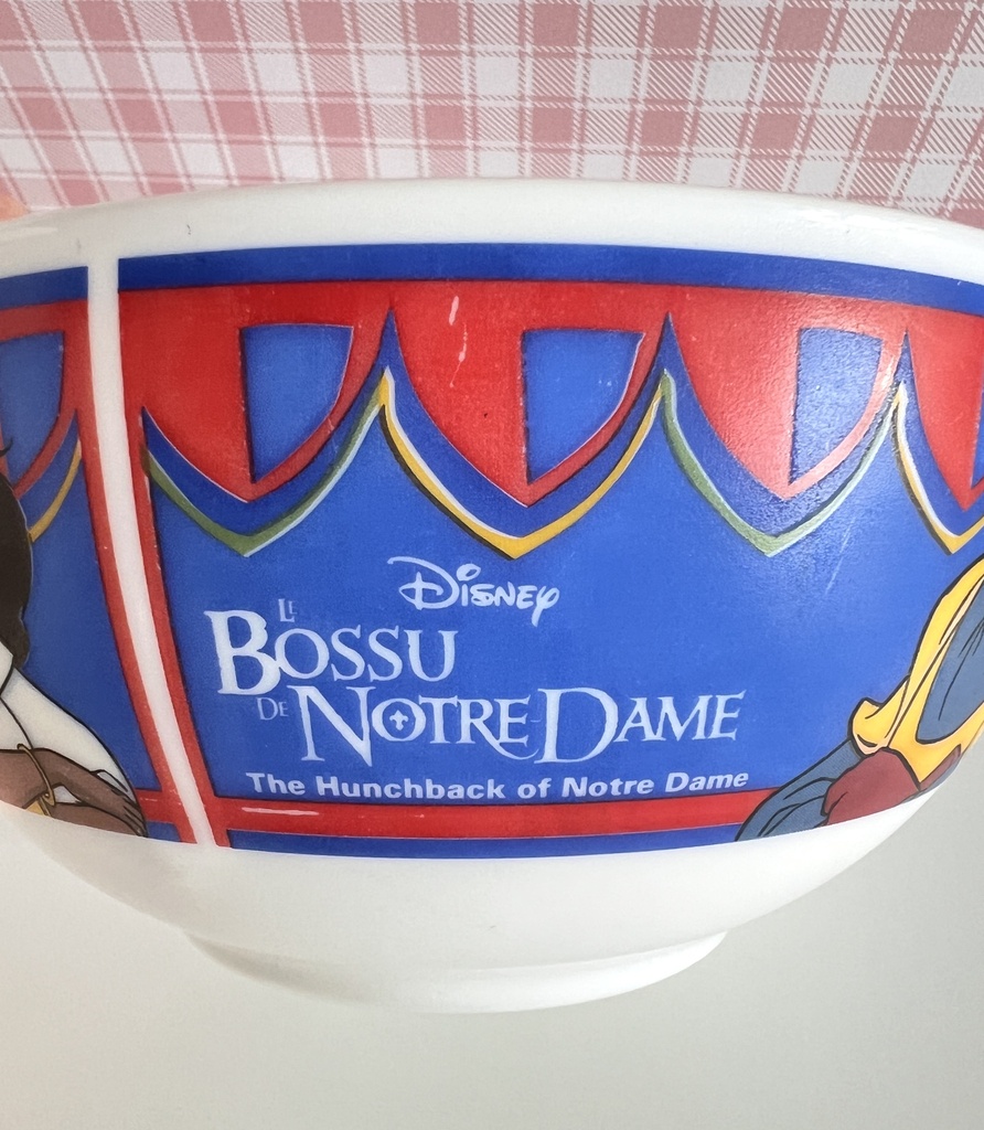 Grand bol Arcopal Le Bossu de Notre-Dame - Disney