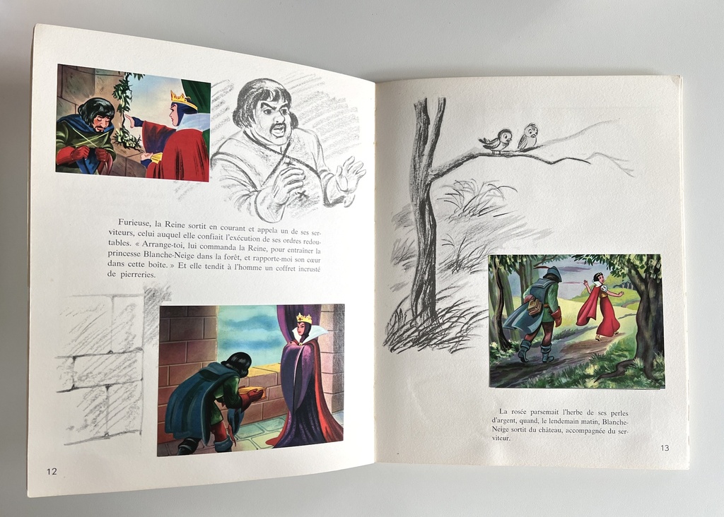 Album d'images à coller Blanche Neige et les sept nains - Walt Disney