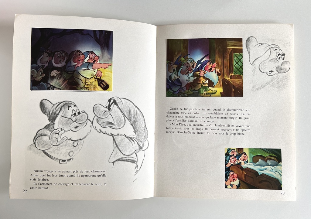 Album d'images à coller Blanche Neige et les sept nains - Walt Disney