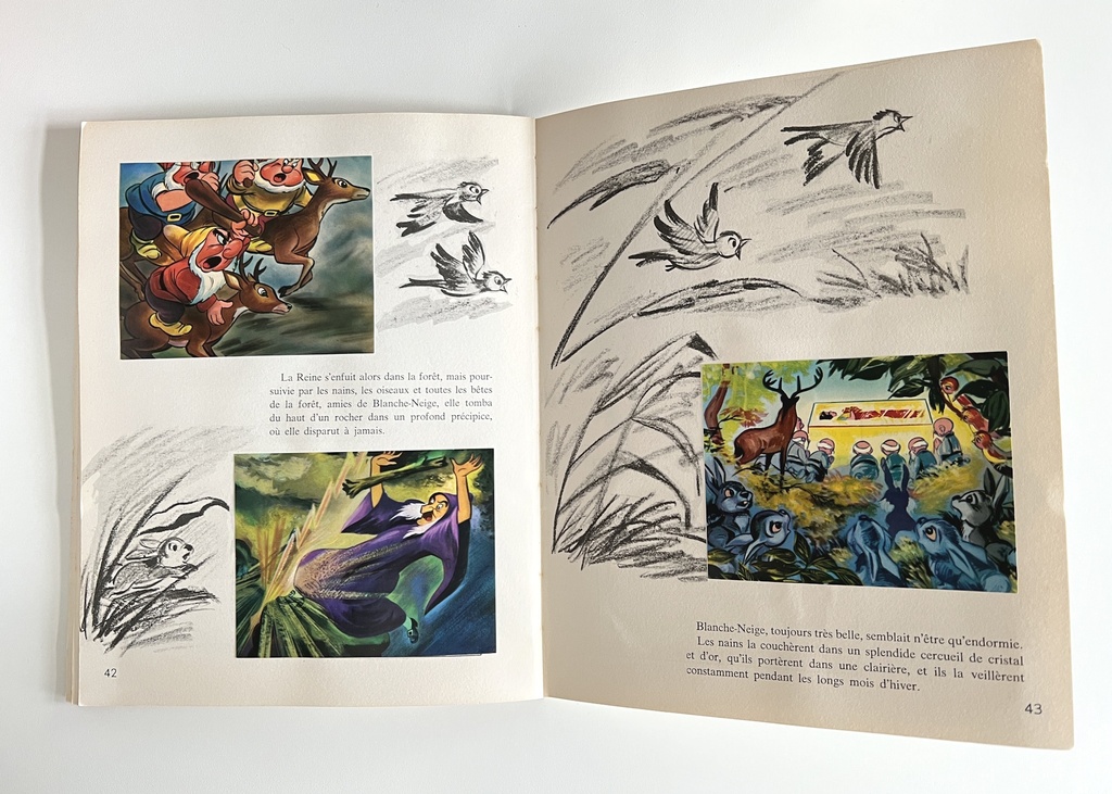 Album d'images à coller Blanche Neige et les sept nains - Walt Disney