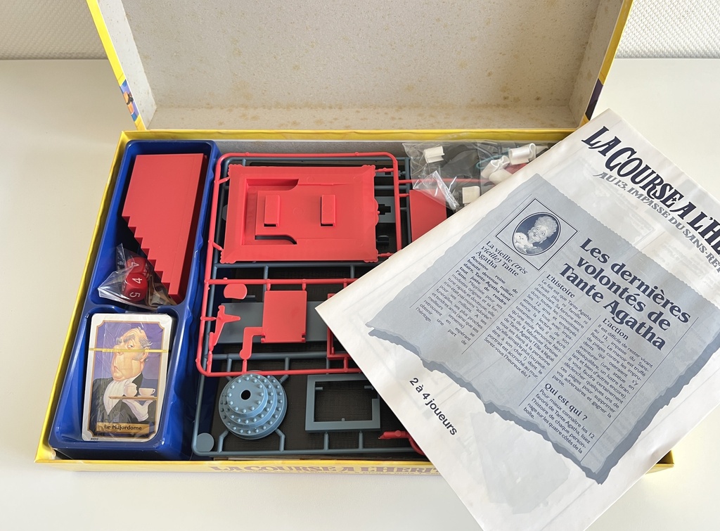 Jeu de société La course à l'héritage - MB 1996