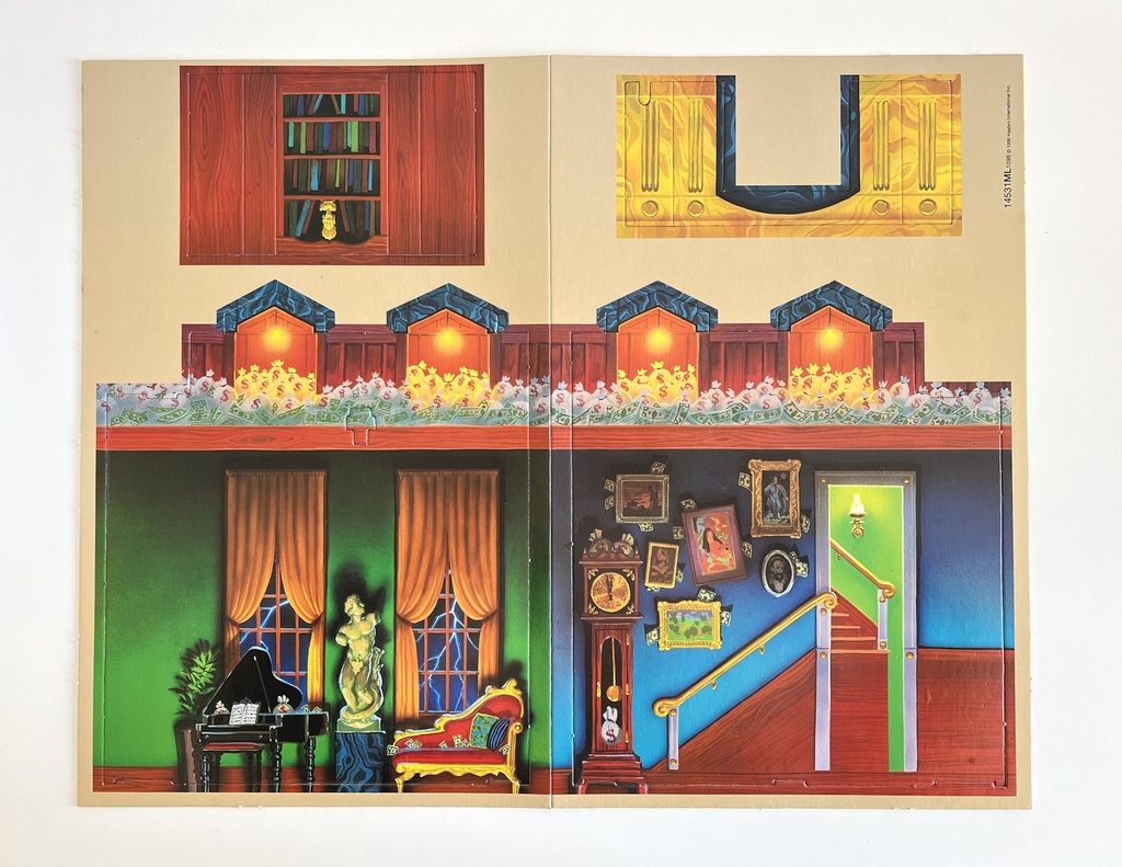 Jeu de société La course à l'héritage - MB 1996