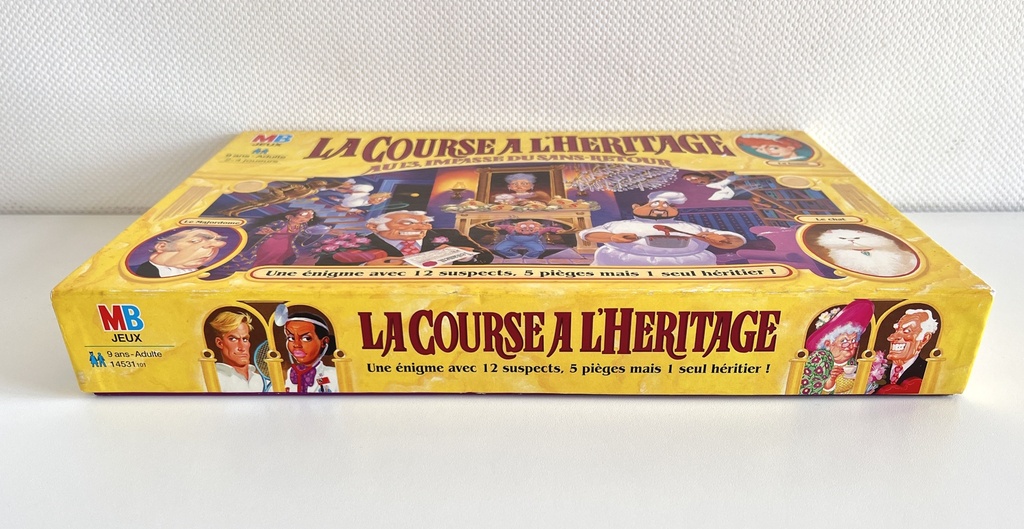 Jeu de société La course à l'héritage - MB 1996