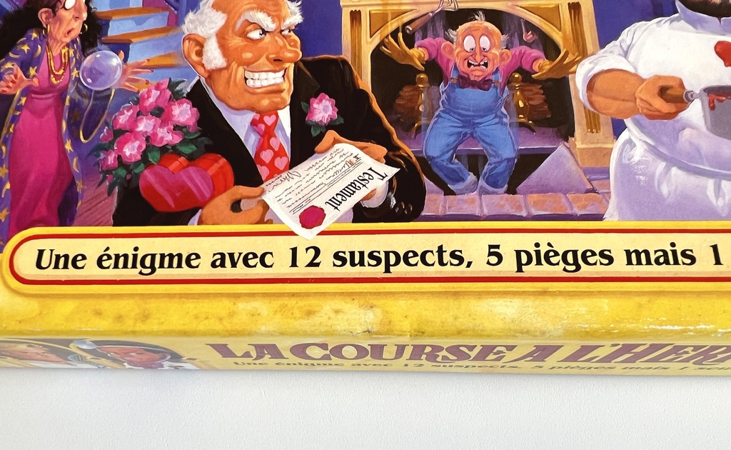 Jeu de société La course à l'héritage - MB 1996