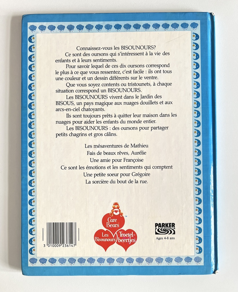Livre Les Bisounours - Fais de beaux rêves Aurélie