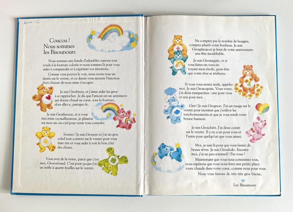 Livre Les Bisounours - Fais de beaux rêves Aurélie