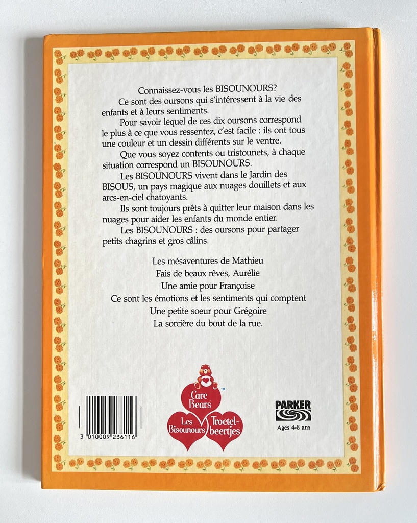 Livre Les Bisounours - Les mésaventures de Mathieu