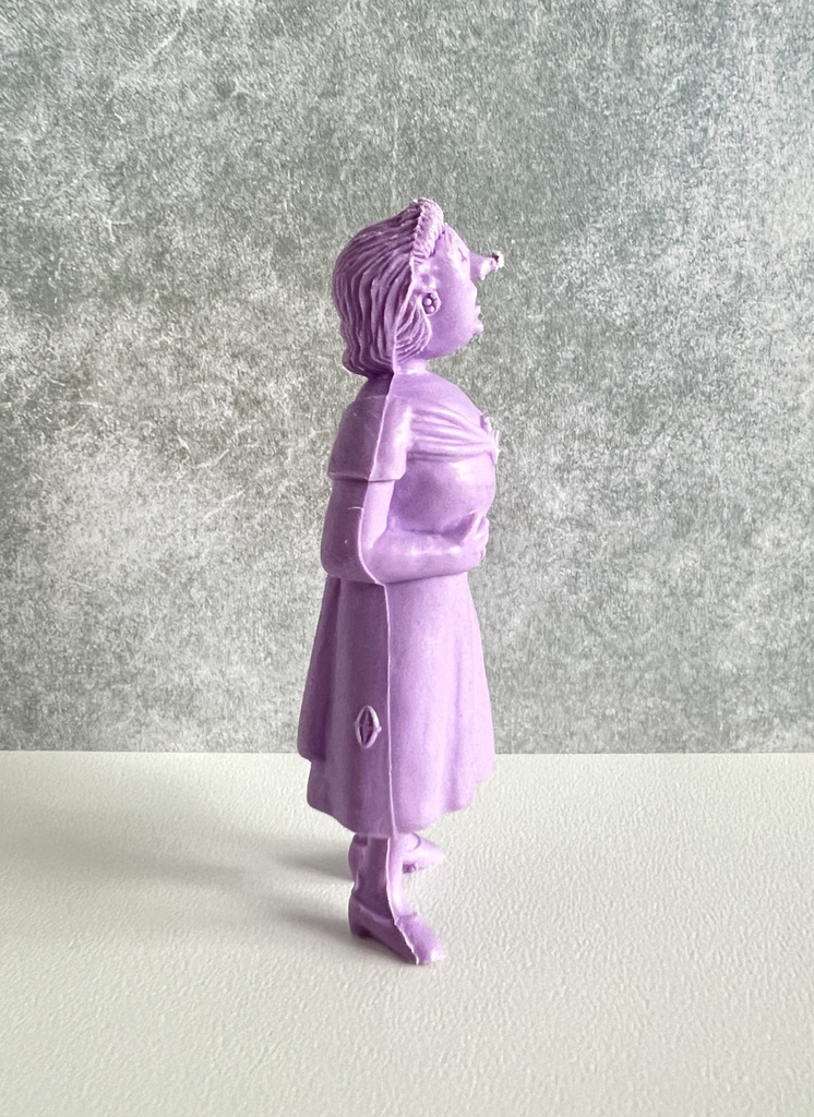 Figurine Castafiore - Tintin Esso 1973