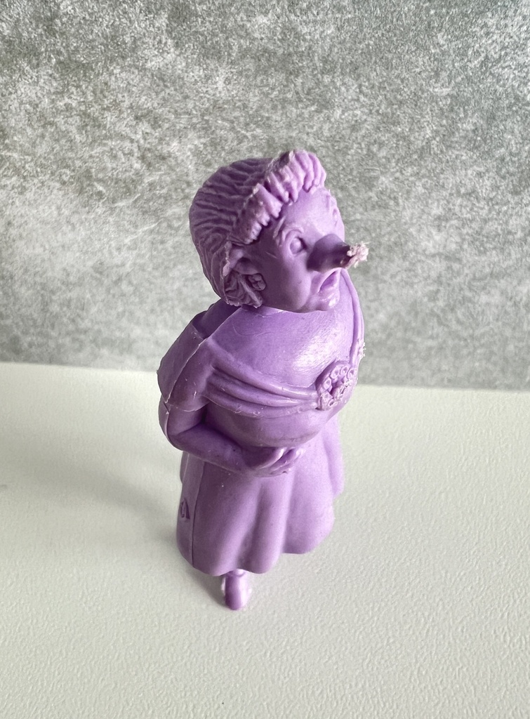 Figurine Castafiore - Tintin Esso 1973