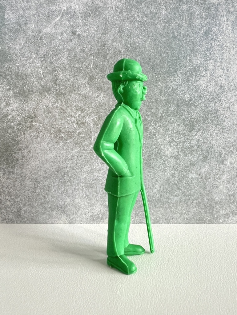 Figurine Dupond - Tintin Esso 1973