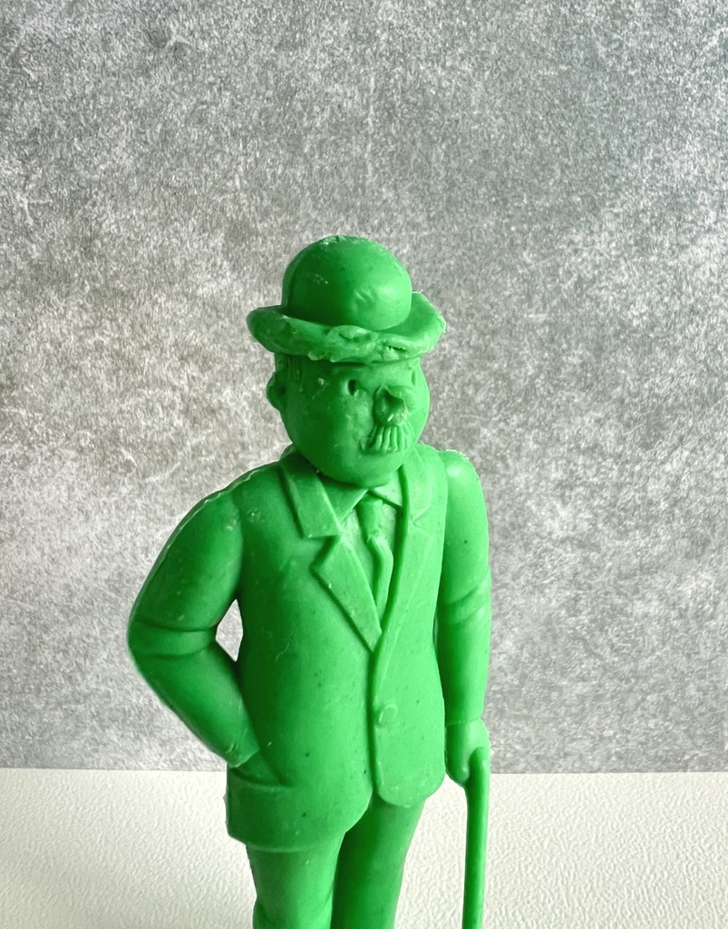 Figurine Dupond - Tintin Esso 1973