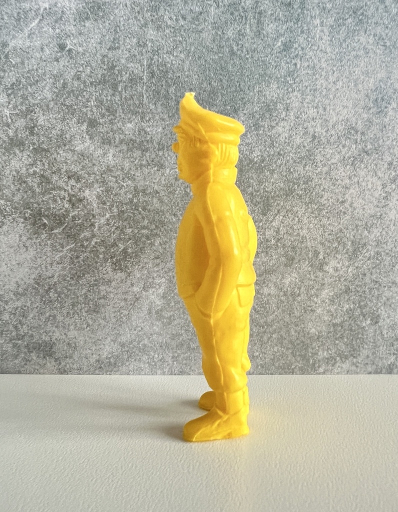 Figurine Lieutenant - Tintin Esso 1973