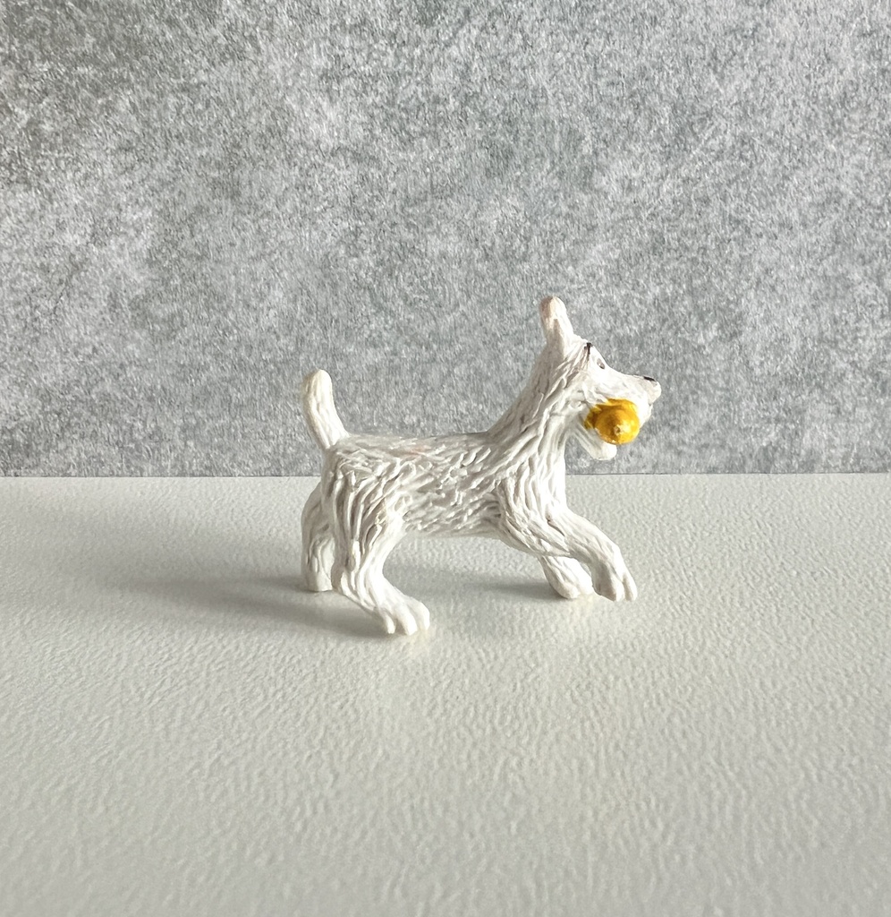 Figurine Milou - Tintin Esso 1973