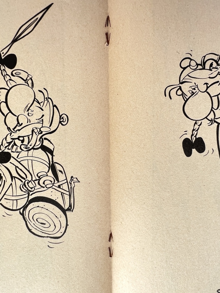 Livre à colorier Astérix