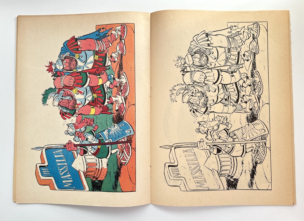 Livre à colorier Astérix