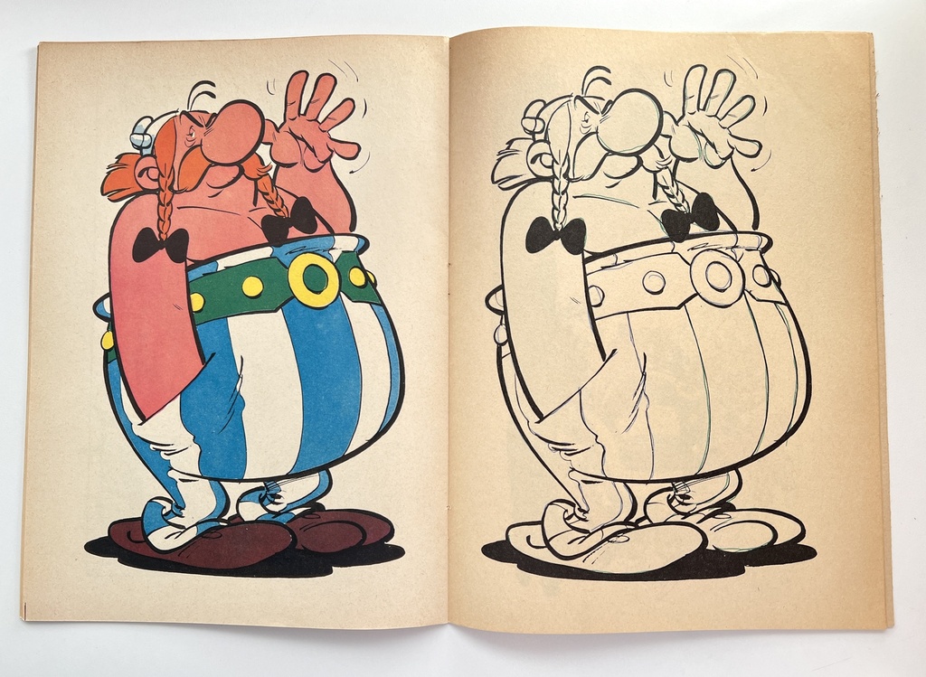 Livre à colorier Astérix