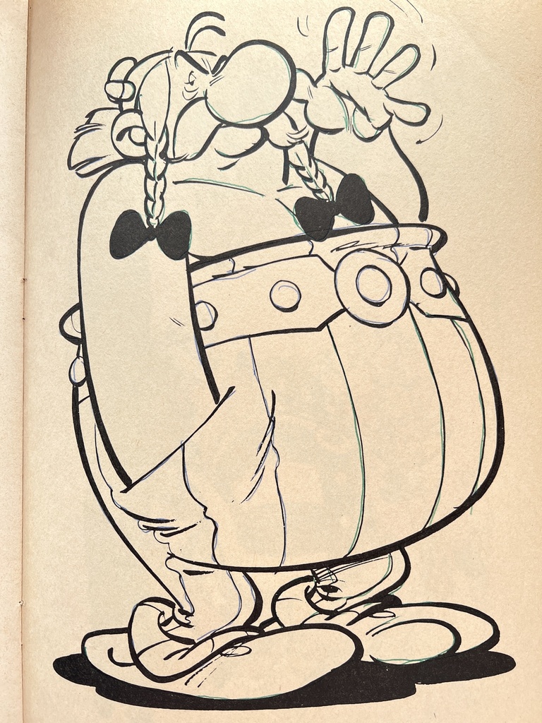 Livre à colorier Astérix