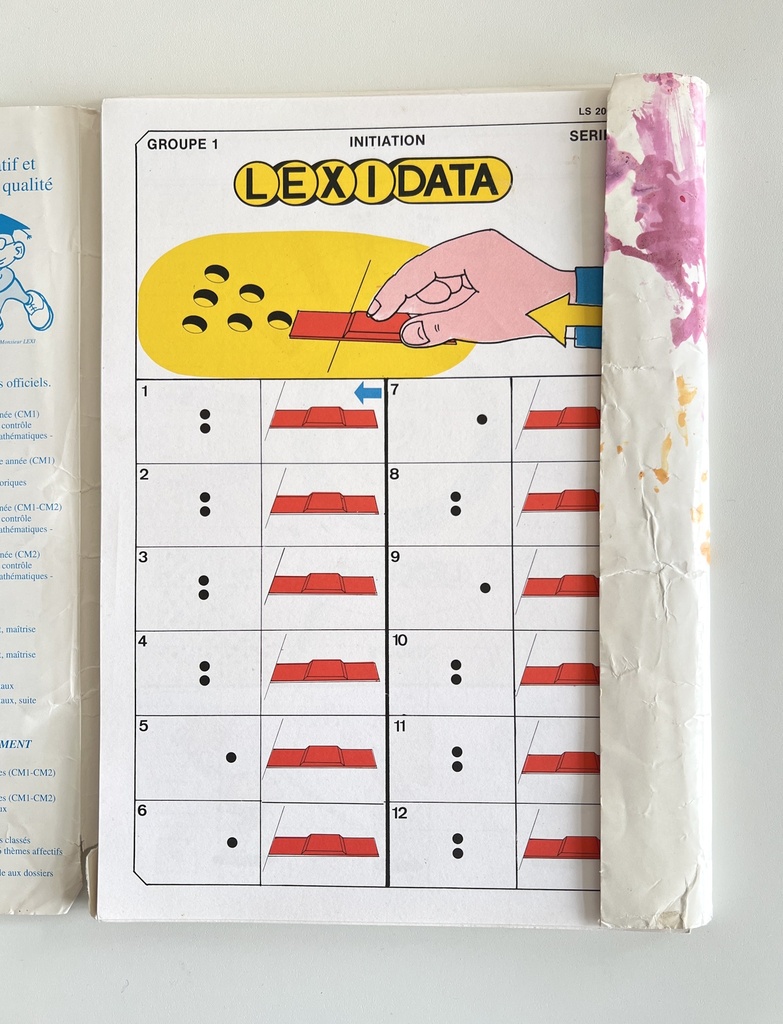 Livret complémentaire Lexidata École maternelle de 3 à 6 ans