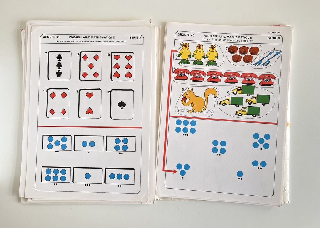 Livret complémentaire Lexidata École maternelle de 3 à 6 ans