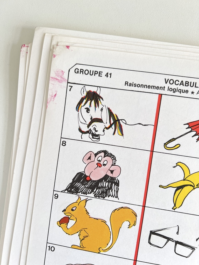 Livret complémentaire Lexidata École maternelle de 3 à 6 ans