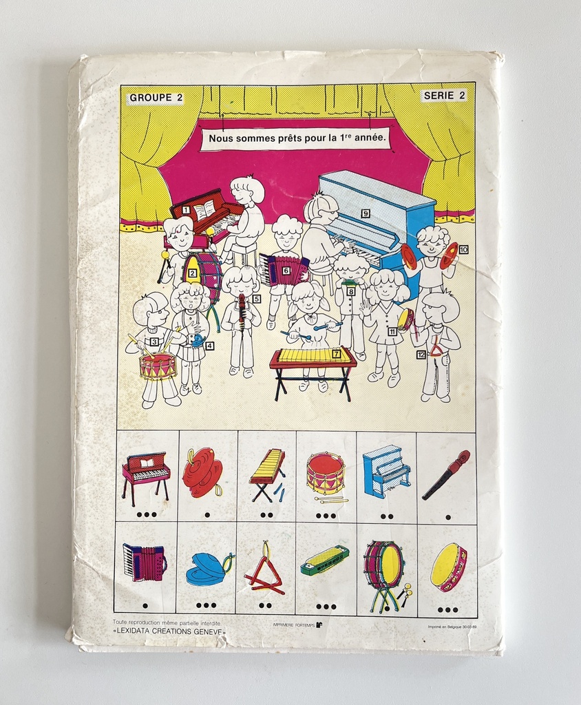 Livret complémentaire Lexidata École maternelle de 5 et 6 ans