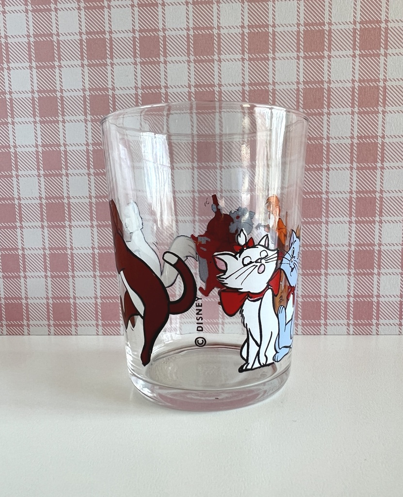 Petit verre à eau Les Aristochats - Disney