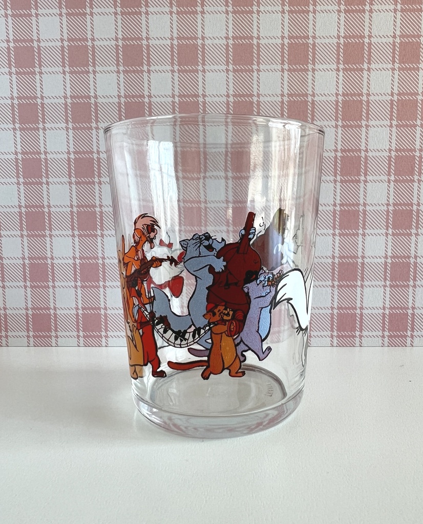 Petit verre à eau Les Aristochats - Disney