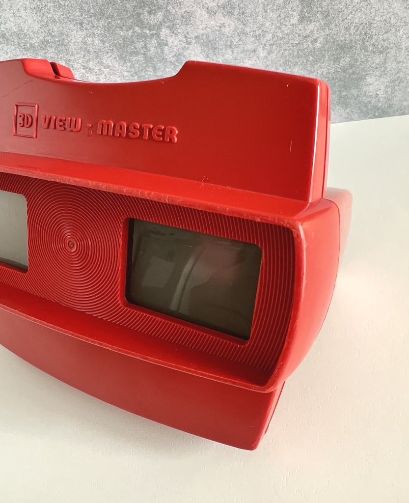 Stéréoscope View-Master rouge