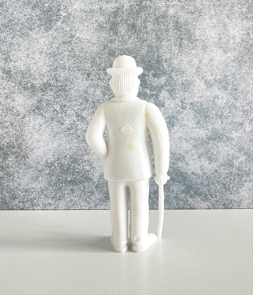 Figurine Dupont - Tintin Esso 1973